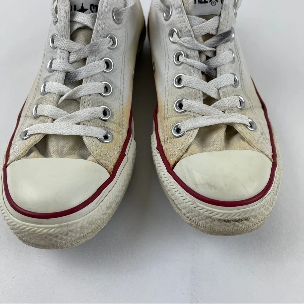 Converse All Stars Womens Size 7 White Low Top Chuck Taylor - Picture 4 of 7